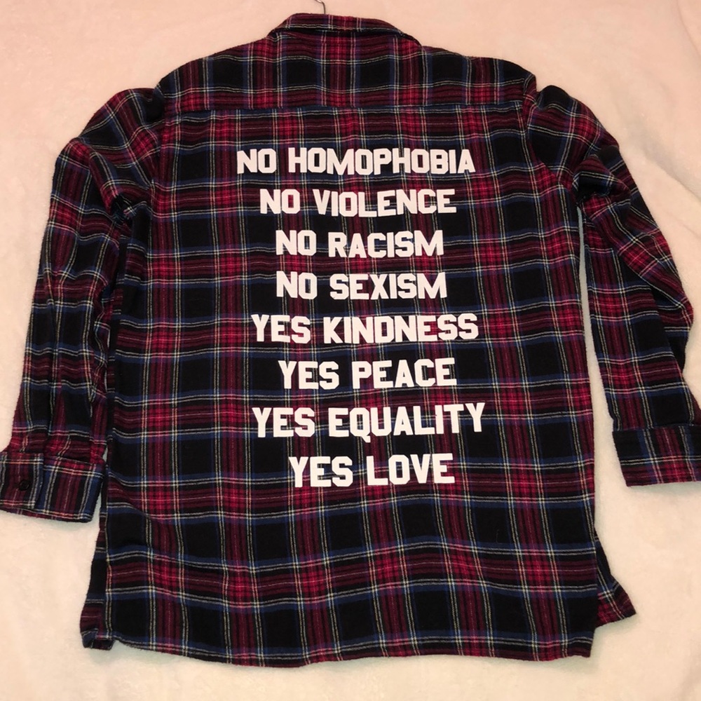 Jac Vanek Flannel ✌ ☮